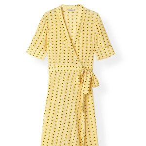 Ganni Daisy Print Dress